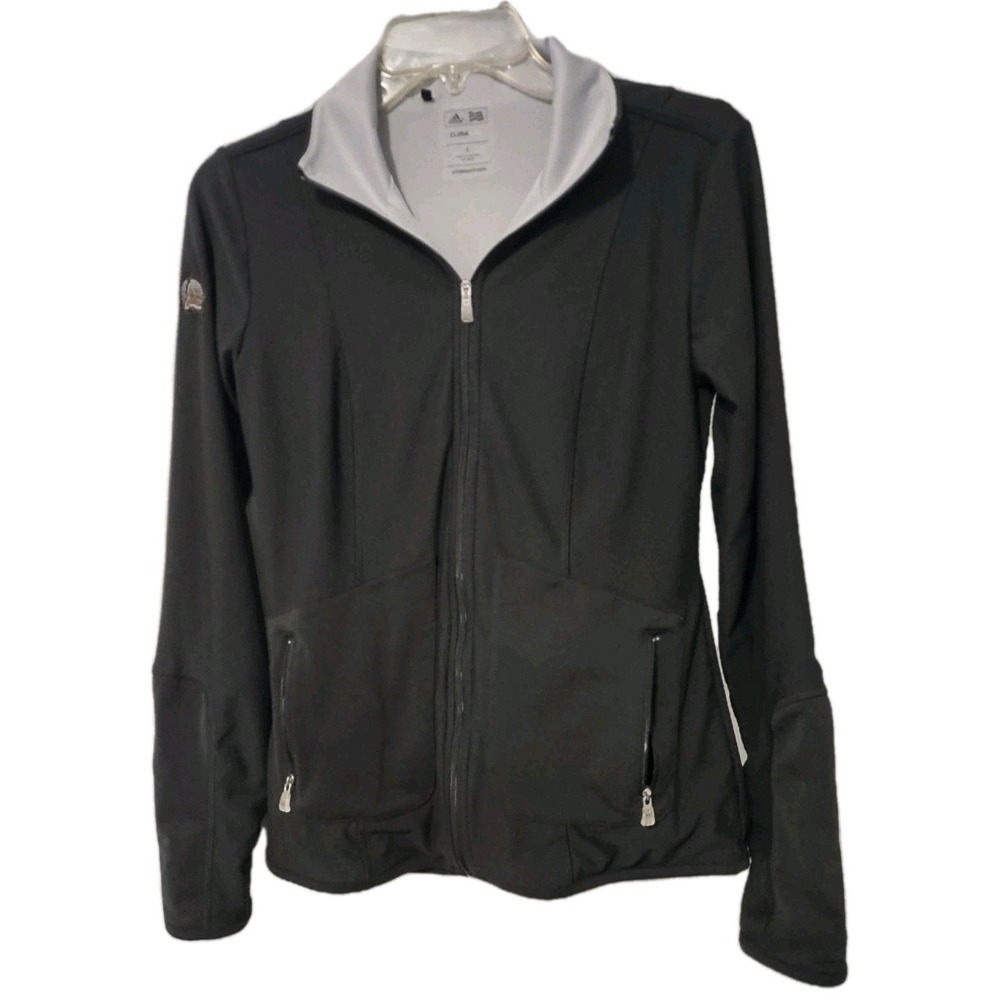 Adidas Golf‎ Jacket Size S Womens Athleisure Gorp Core Black Climalite Full Zip